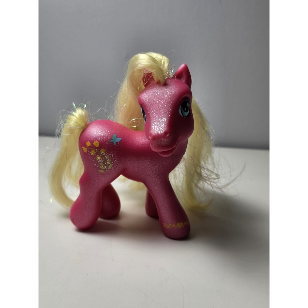 My‎ Little Pony MLP G3 FORSYTHIA Sparkle Pony 2002 HASBRO